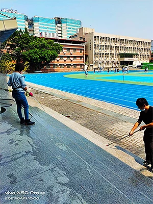 市立臺中一中校園清潔
