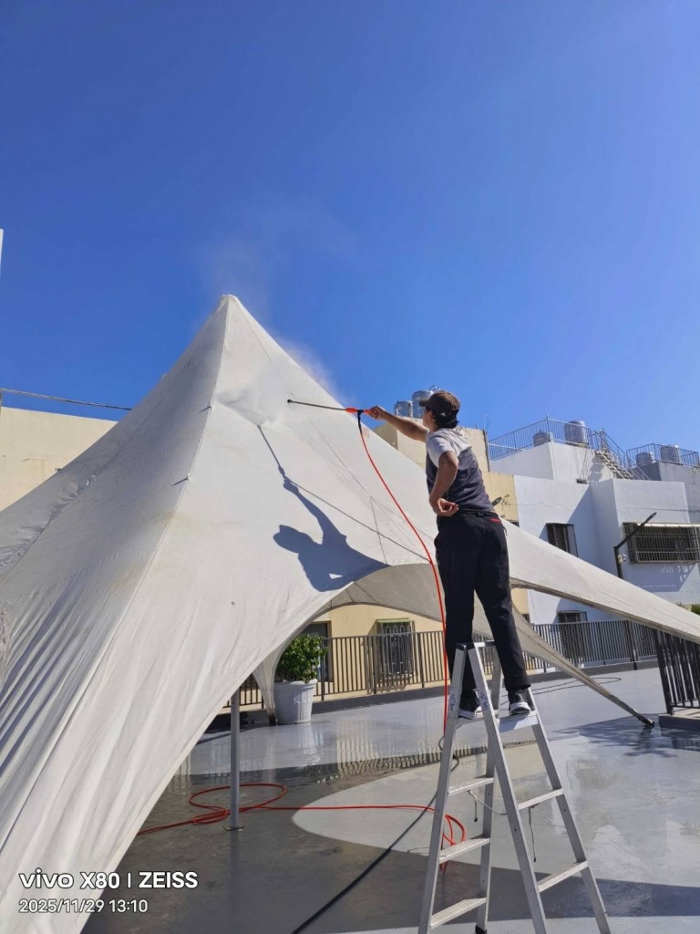 戶外天幕帳清洗