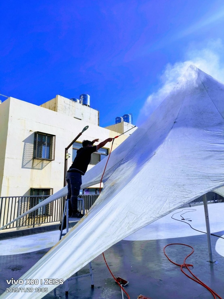 天幕帳深度清潔