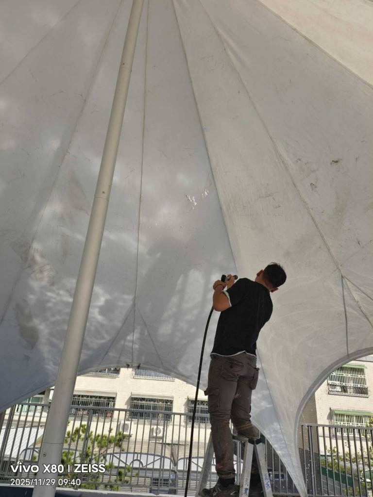 天幕帳清洗實績